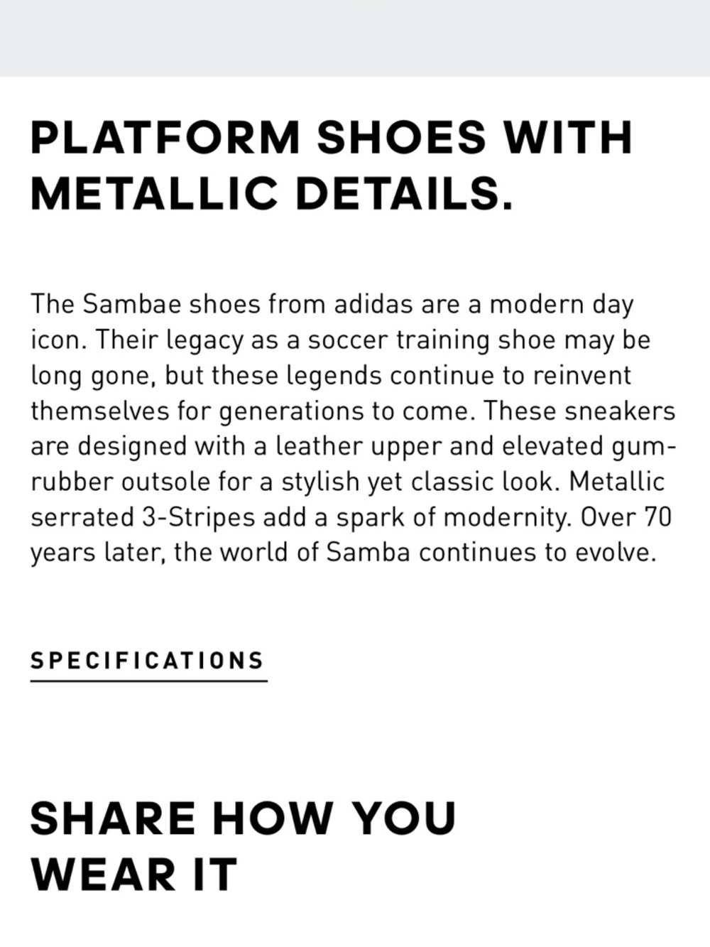 adidas Samba Super White Silver Gum Sole Women’s Sneakers - Picture 9 of 9
